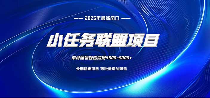 小任务联盟项目：一台电脑每天只需10分钟，轻松简单稳定-子比社区