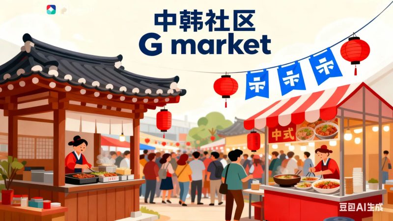 中韩跨境流量盈利项目：韩国G market双11专属合作计划-子比社区