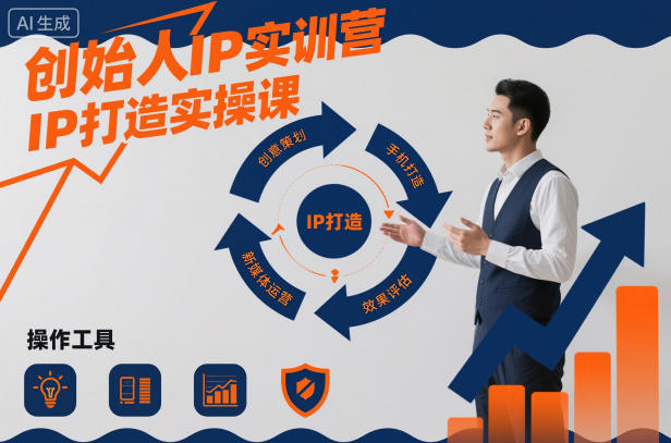 创始人IP实训营，IP打造实操课-子比社区
