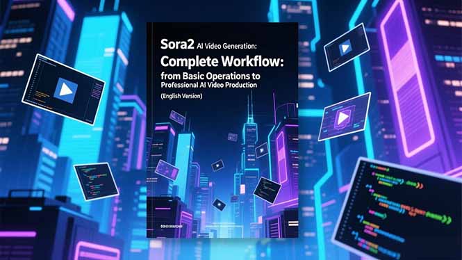 Sora2 AI视频生成的系统教程(英文版-子比社区