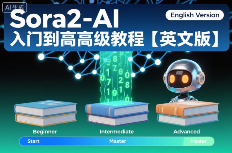 Sora2-AI入门到高级教程【英文版】-子比社区
