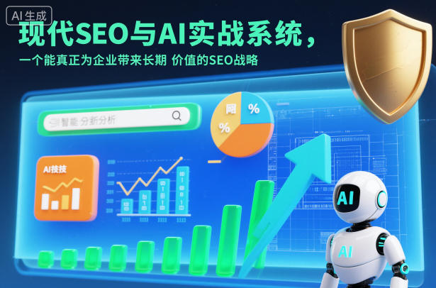 现代SEO与AI实战系统，一个能真正为企业带来长期价值的SEO战略(英语+中文字幕)-子比社区